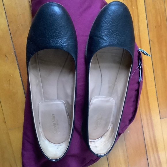 Calvin Klein Collection Black Flats 39 - Picture 4 of 5